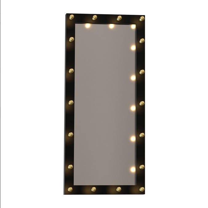 Lampa glamour oświetlenie lustra w ramie